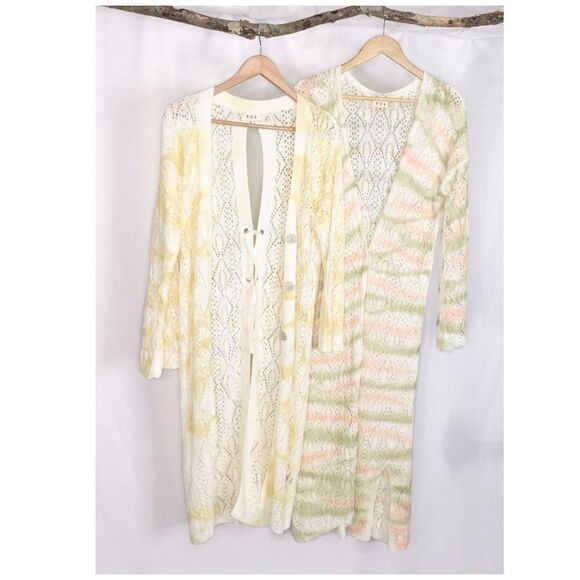 𝅺POL Waves Of Color lightweight maxi kimono - Picture 13 of 13